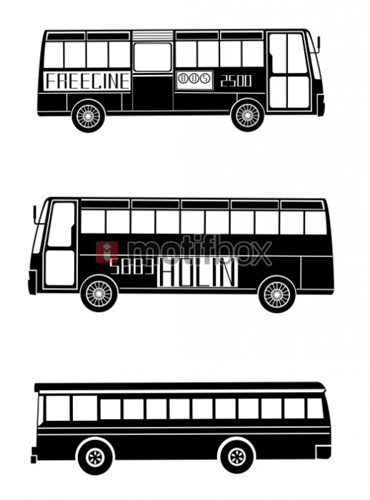 bus clipart vector 
